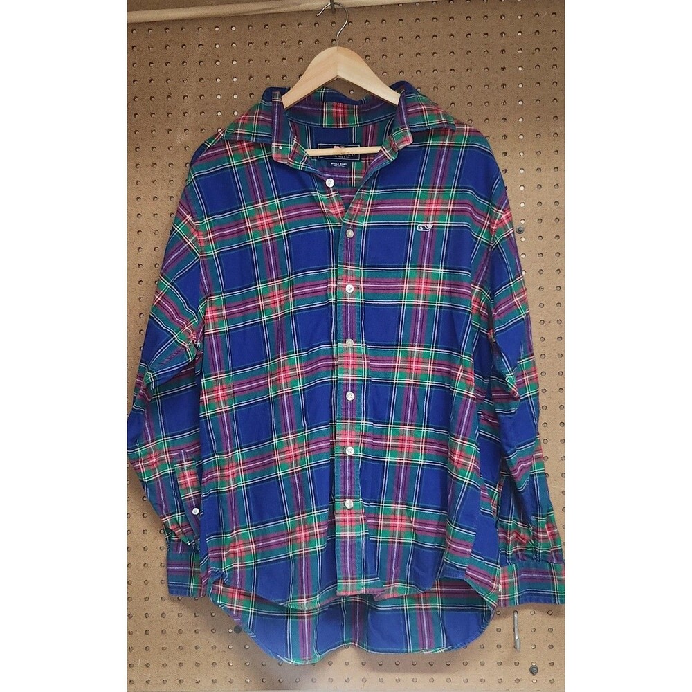 Vineyard Vines Whale Shirt flannel
